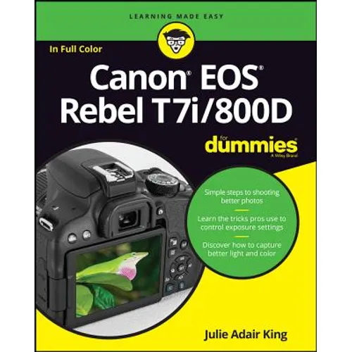 Canon EOS Rebel T7i/800D for Dummies - Paperback
