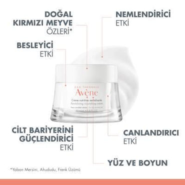 Avene Moisturizing Cream for Dry & Mature Skin - 1.69 fl oz, Soothing & Antioxidant Rich Cream