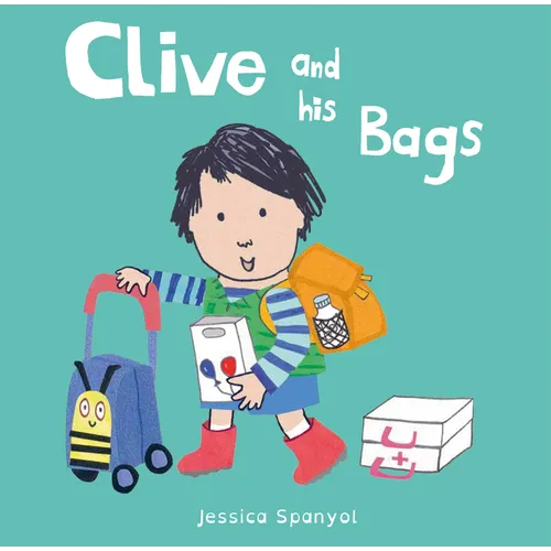 Clive and His Bags - Board Book