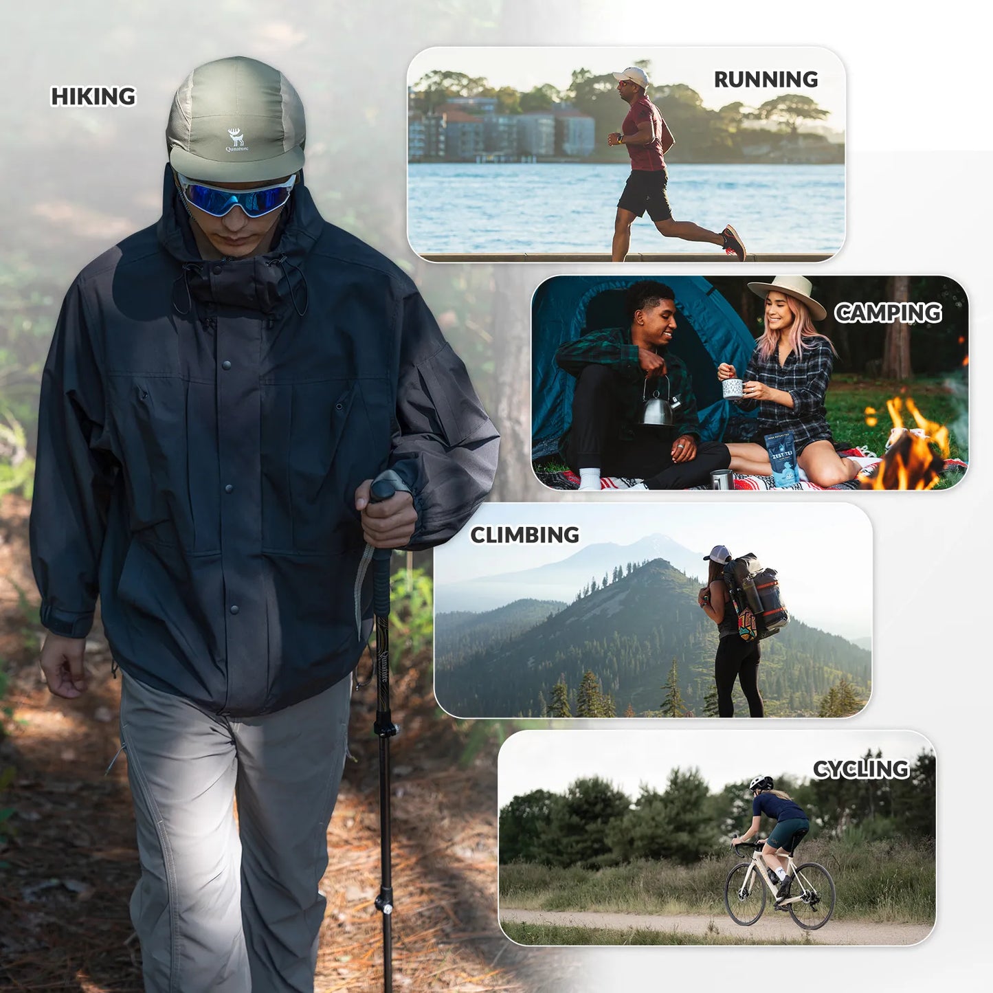 Fleece Baseball Cap with Ear Flaps – Winter Warm Hat for Windproof Running, Cycling & Hiking Cap