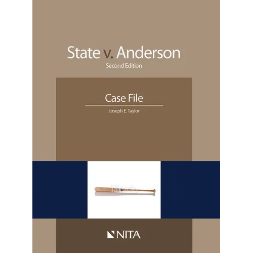 State V. Anderson: Case File - Paperback