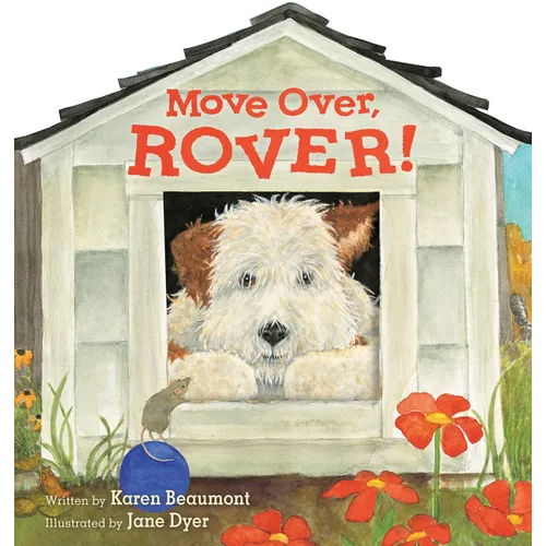Move Over, Rover! Shaped Board Book - Board Book