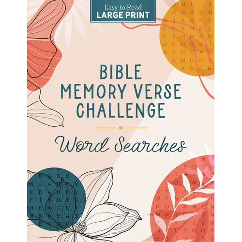 Bible Memory Verse Challenge Word Searches Large Print - Paperback