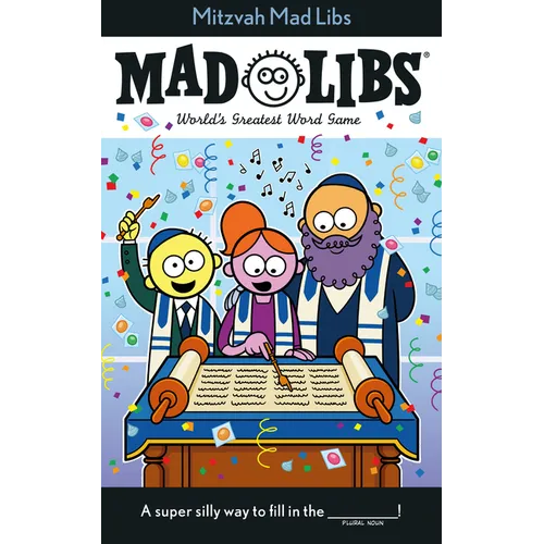 Mitzvah Mad Libs: World's Greatest Word Game about Bar/Bat Mitzvahs - Paperback