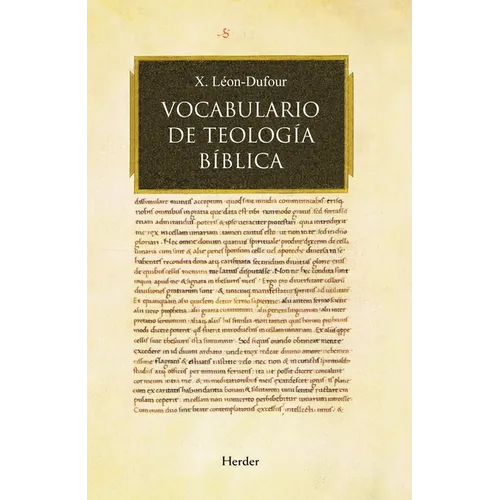 Vocabulario de Teologia Biblica - Paperback