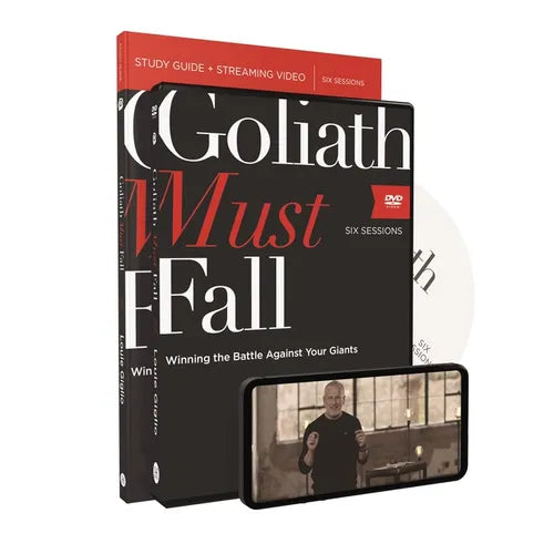 Goliath Must Fall Study Guide with DVD: Winning the Battle Against Your Giants - Paperback