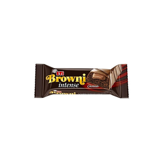 Eti Chocolate Coated Brownie Snack - Intense Chocolate Flavor, Portable & Convenient