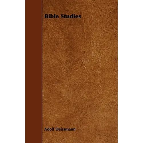 Bible Studies - Paperback