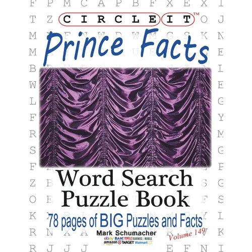 Circle It, Prince Facts, Word Search, Puzzle Book - Paperback