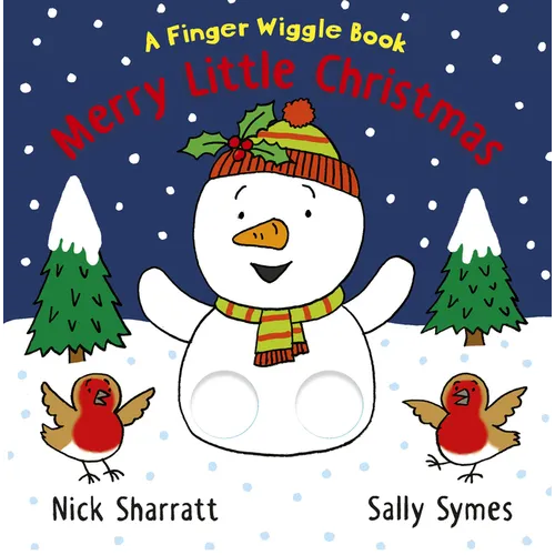 Merry Little Christmas: A Finger Wiggle Book - Board Book