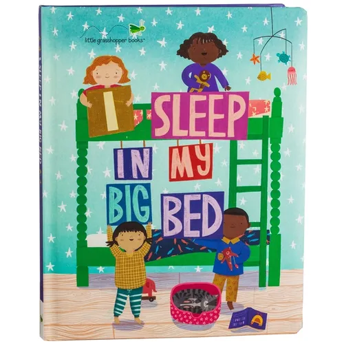I Sleep in My Big Bed - Board Book
