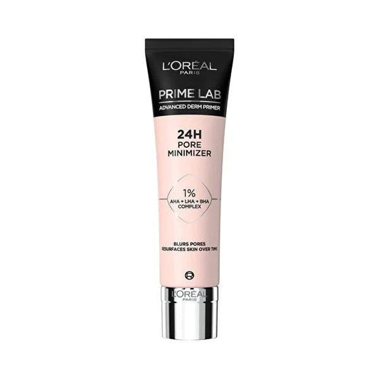 L'Oréal Paris Prime Lab Pore Minimizer Makeup Primer - Minimizes Pores, Enhances Foundation Longevity