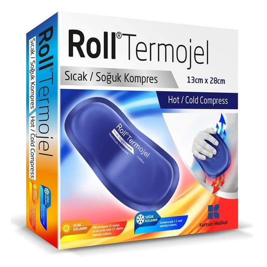 Roll Termojel Hot/Cold Compress Gel Pack for Pain Relief - 5.12 x 11.02 inches