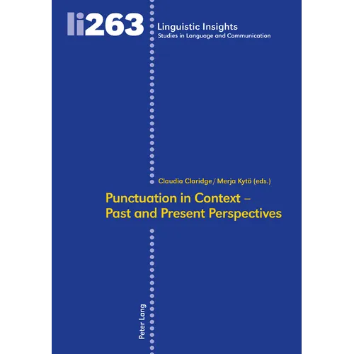 Punctuation in Context - Past and Present Perspectives - Hardcover