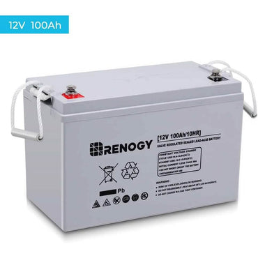 Renogy Deep Cycle AGM 12 Volt 100Ah Battery (Refurbished)
