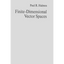 Finite-Dimensional Vector Spaces - Paperback