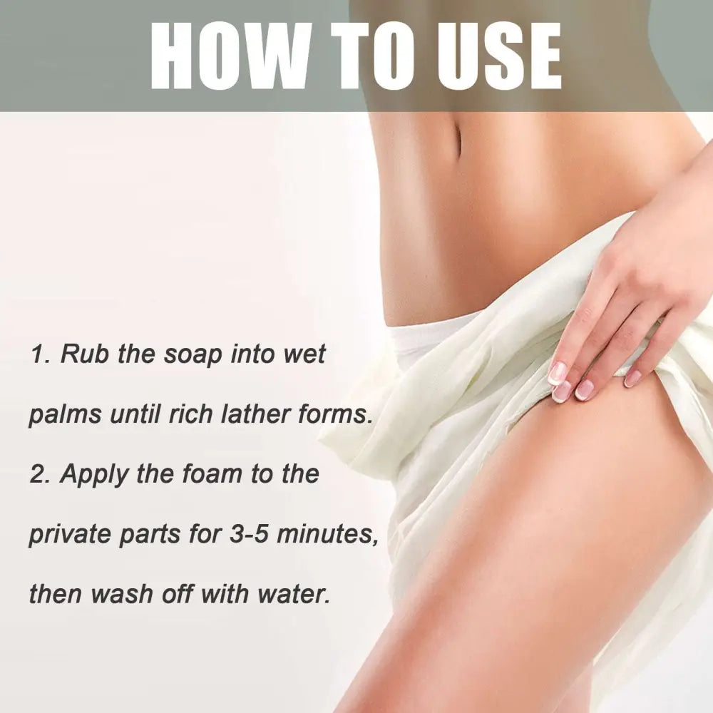Rose Soap to Bath Cleanses Odors and Relieves Discomfort
