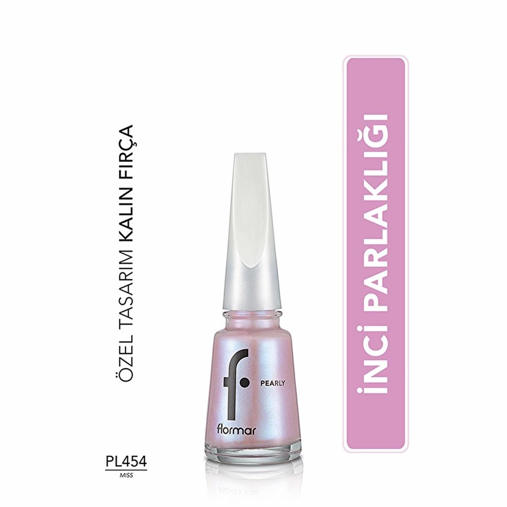 Flormar Pearly Nail Polish #454 Miss
