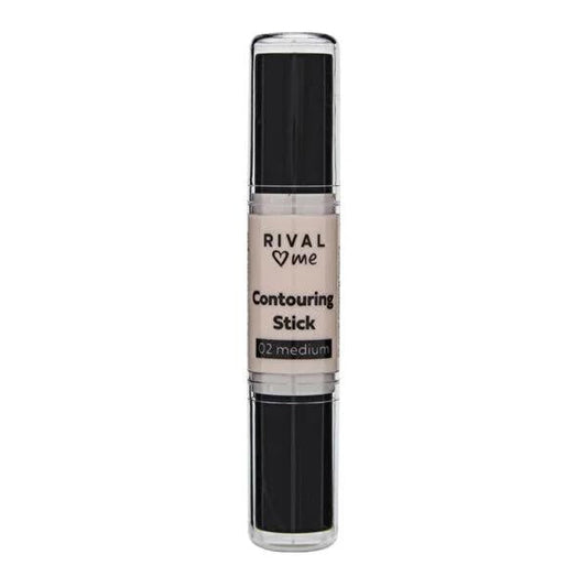 Rival Loves Me Kontür Stick Double-Ended Makeup for Facial Definition - Medium Shade No:02
