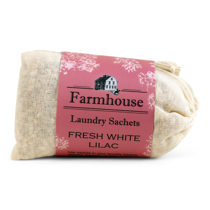 Sweet Grass Farm - White Lilac Landry Sachet 3 Pack