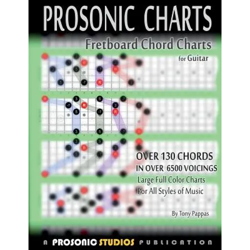 Fretboard Chord Charts for Guitar - Paperback