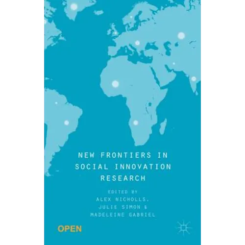 New Frontiers in Social Innovation Research - Paperback