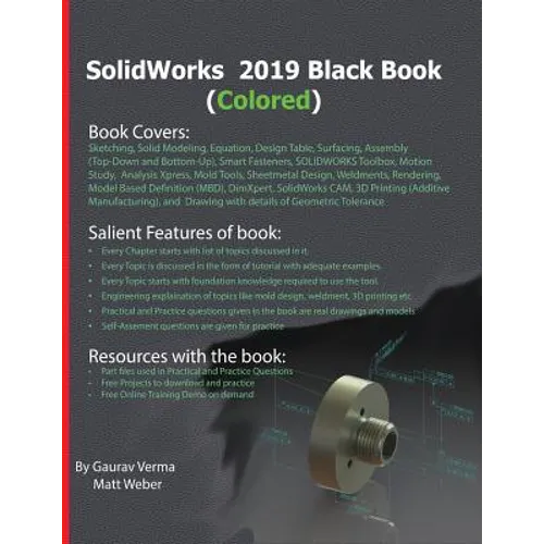 SolidWorks 2019 Black Book (Colored) - Paperback