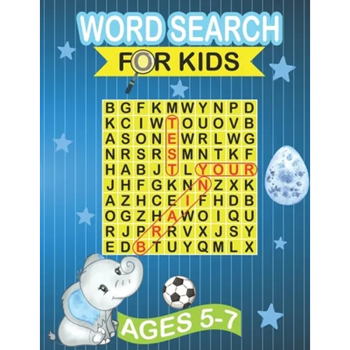 Word Search for Kids Ages 5-7: Word Search Puzzles for kids and find word - Paperback