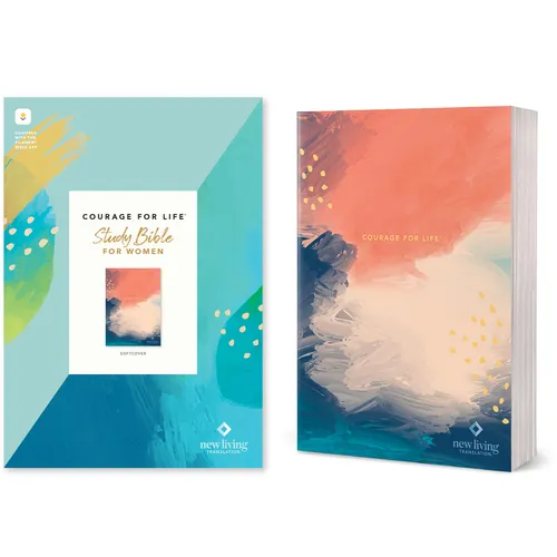 NLT Courage for Life Study Bible for Women, Filament Enabled (Softcover) - Paperback