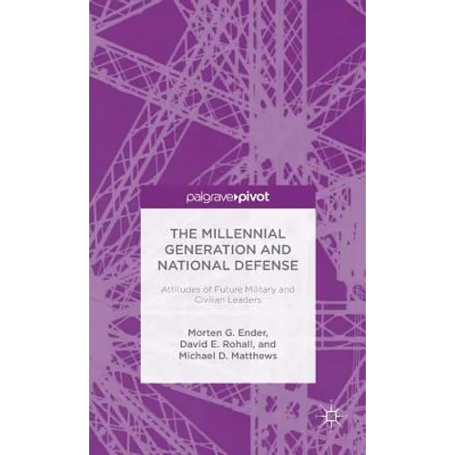 The Millennial Generation and National Defense: Attitudes of Future Military and Civilian Leaders - Hardcover