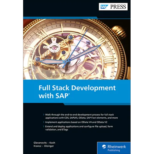 Full Stack Development with SAP - Hardcover