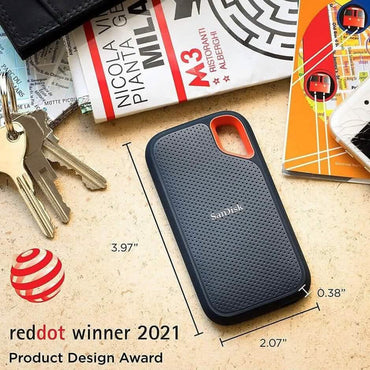 SanDisk 4TB Extreme Portable SSD (Refurbished)