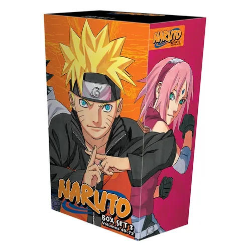 Naruto Box Set 3: Volumes 49-72 with Premium - Paperback