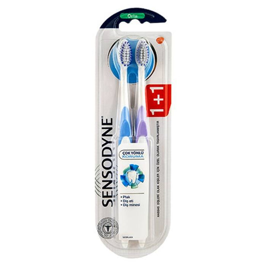 Sensodyne Electric Toothbrush for Sensitive Teeth - Gentle Multi-Directional Cleaning, Small Brush Head for Hard-to-Reach Areas