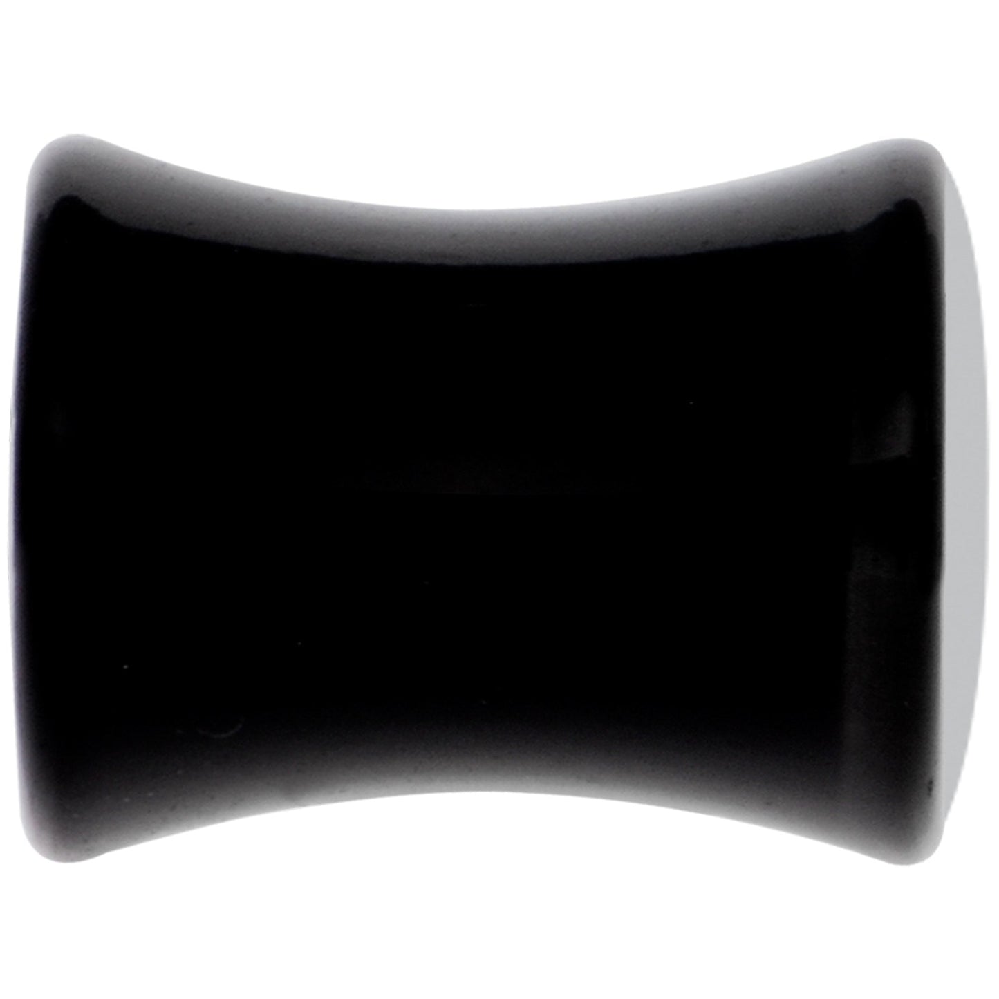 Black Acrylic Pink Grenade Saddle Plug Set 2G