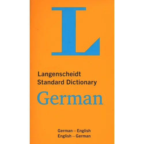 Langenscheidt Standard Dictionary German - Paperback