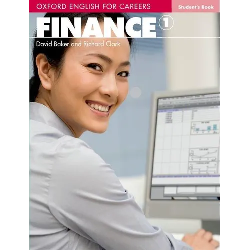 Oxford English for Careers: Finance 1 Student Book - Paperback