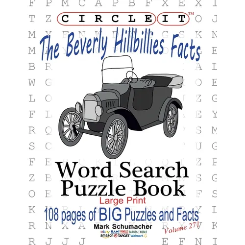 Circle It, The Beverly Hillbillies Facts, Word Search, Puzzle Book - Paperback
