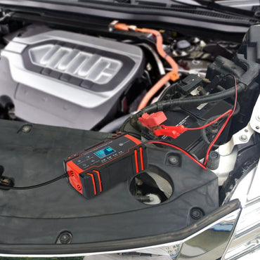 Smart Automatic Battery Charger with LCD Display