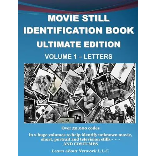 Movie Still Identification Book - Volume 1 - Letters - Paperback