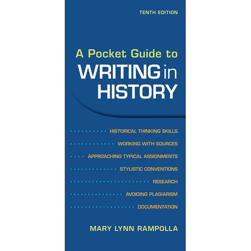 A Pocket Guide to Writing in History - Paperback