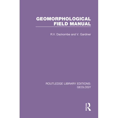 Geomorphological Field Manual - Paperback