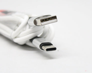 USB Type C 6.5 foot Sync/Charge Cable - White
