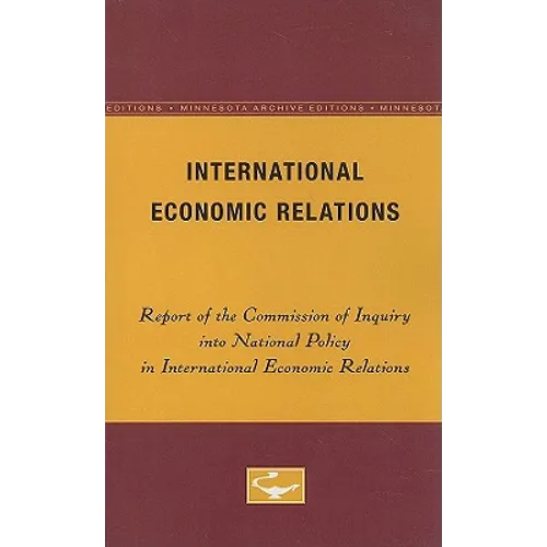 International Economic Relations - Paperback