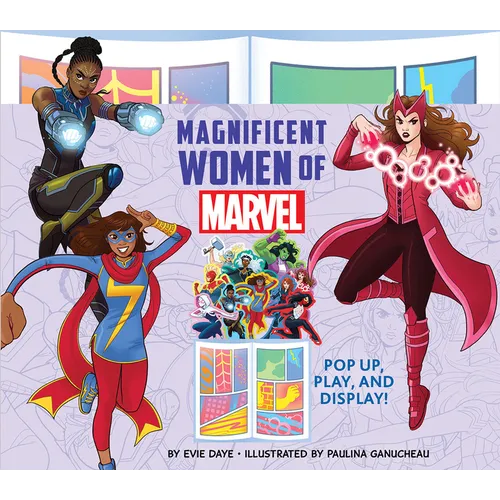 Magnificent Women of Marvel: Pop Up, Play, and Display! - Board Book