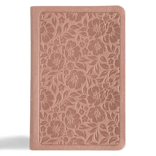 KJV Personal Size Bible, Rose Gold Leathertouch - Imitation Leather