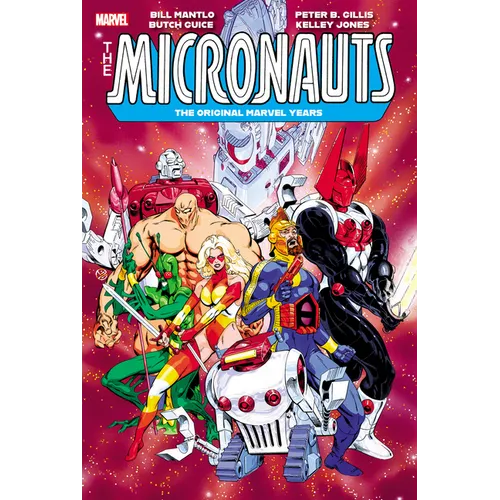 Micronauts: The Original Marvel Years Omnibus Vol. 3 Michael Golden Cover - Hardcover