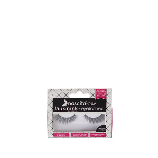 Nascita Pro Fauxmink False Eyelashes - Reusable, Natural Look, Easy Application