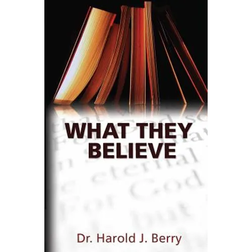 What They Believe - Paperback