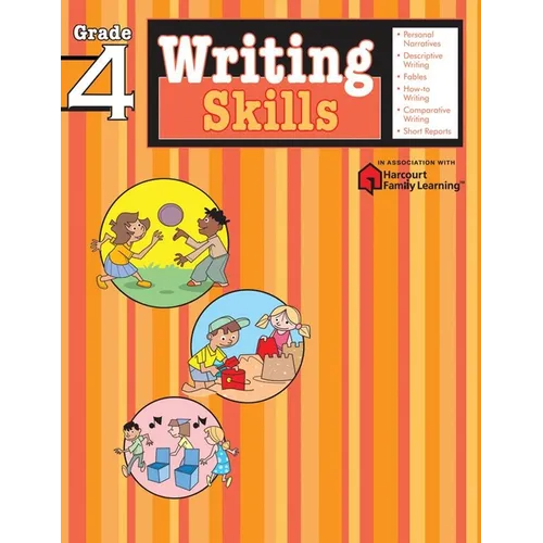 Writing Skills: Grade 4 (Flash Kids Harcourt Family Learning) - Paperback